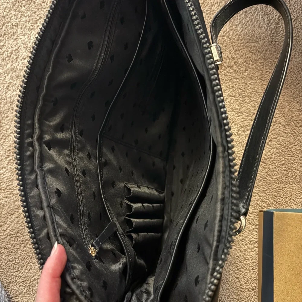 Kate Spade Black computer Laptop Bag